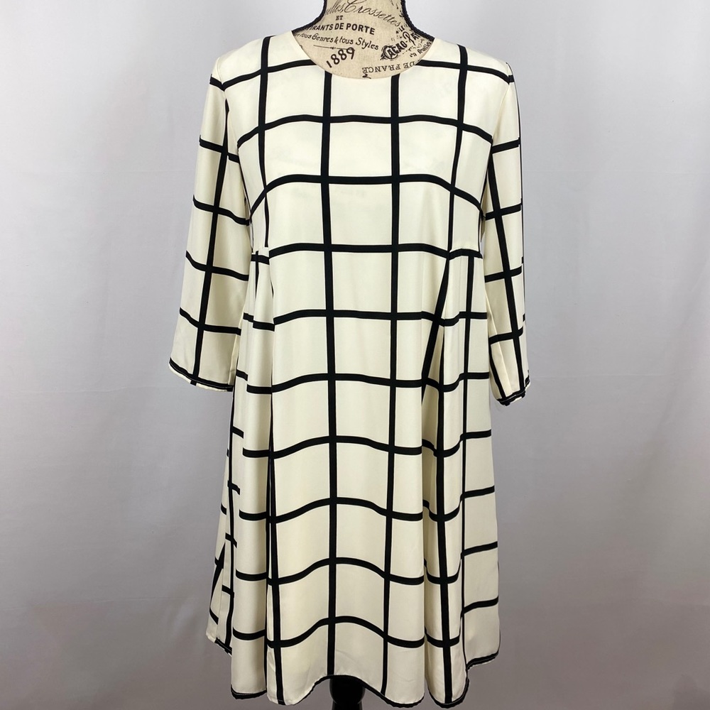 Collective Concepts | minimalist shift dress | S